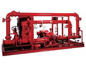 Tigerflow Packaged Fire Pumping System - Skid Mounted