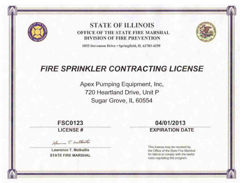 Fire and Industrial Pump Refurbishing - Illinois and Indiana - APEX Pumping  Equipment